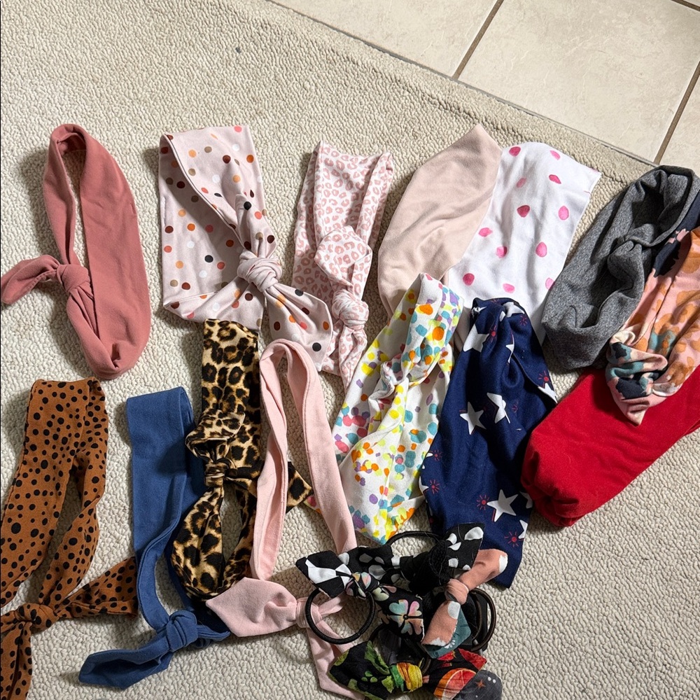 Assorted Colorful Hair Accessories Set
